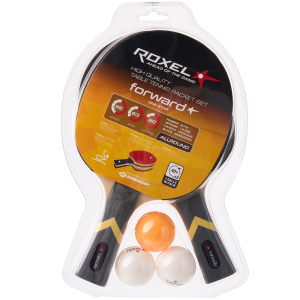Набор для настольного тенниса Roxel Forward, 2 ракетки, 3 мяча