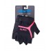 Перчатки для фитнеса WG-103, черный/малиновый