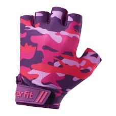 Перчатки для фитнеса WG-101, розовый камуфляж