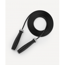 Скакалка Starfit RP-601 ПВХ, с утяжелителями, 3 м, черный