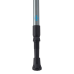 Скандинавские палки Oxygen, 77-135 см, 2-секционные, серебристый/голубой