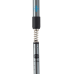 Скандинавские палки Oxygen, 77-135 см, 2-секционные, серебристый/голубой