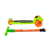 БЕЗ УПАКОВКИ Самокат 3-колесный Chip, 120/80 мм, оранжевый/зеленый