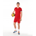Шорты волейбольные JVS-1130-021, красный/белый, детский