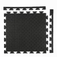 Мат-пазл повышенной плотности, 50 х 50 см, 8 мм, Цвет чёрный