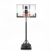 Баскетбольная мобильная стойка DFC STAND48P 120x80cm поликарбонат