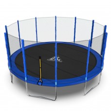 Батут DFC Trampoline Fitness с сеткой 16ft