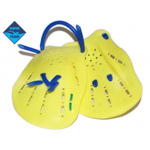 Лопатки для плавания размер M SWIM TEAM :S-HS-M  (Жёлтый)