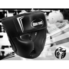 Шлем боксёрский закрытый black L