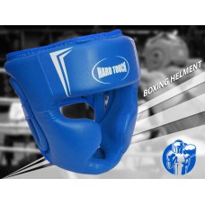 Шлем боксёрский закрытый blue M