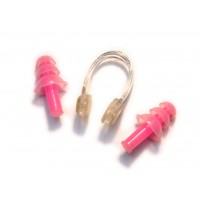 Набор для плавания (беруши, зажим носа) в коробочке: NC-1