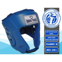 Шлем боксёрский открытый blue M