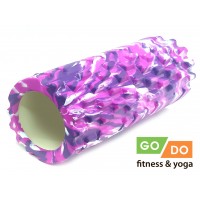 Валик ролл для фитнеса GO DO JD2-33KM-purple