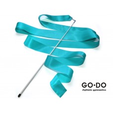 Лента гимнастическая с палочкой голубая GO DO :PD-02