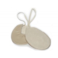 Получешки «КЕН». Материал: кожа. Размер 32-33 (4). Цвет: бежевый.