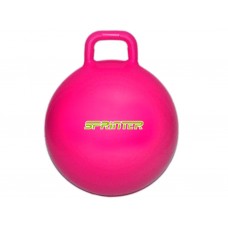 Мяч-прыгун с ручками SPRINTER d-50 см малиновый