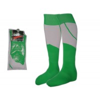 Гетры футбольные. Цвет: зелёно-белый. Размер: 40-44: K-S