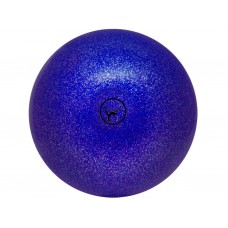 Мяч для художественной гимнастики GO DO. Диаметр 15 см. Цвет: синий с глиттером. Производство: Росси