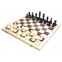 Шахматы гроссмейстерские с пластиковыми фигурами: Р420-3