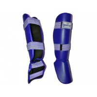 Защита ног голень+стопа SPRINTER модель А. Размер S.  (Синий)