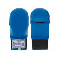 Накладки карате SPRINTER выполнены из ис.кожи с предварительно сформированным вкладышем, имеют удобн