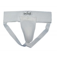 Раковина тренировочная (хлопок с эластиком, пластиковая вставка.Цвет белый. Размер L.