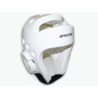 Шлем для тхеквондо. Размер L. Цвет белый. :(ZTT-002Б-L):
