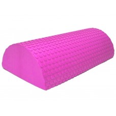 Полувалик для фитнеса и йоги GO DO :30СМ-D  (Розовый)