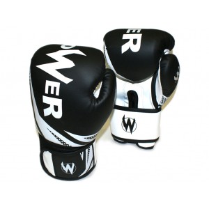 Перчатки боксёрские 8 oz.: POW-W-Ч8#