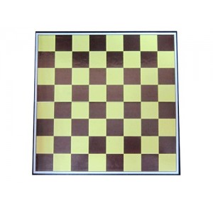 Доска картонная для игры в шахматы, шашки. Размер 30х30 см. :(Q220):