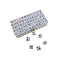 Кубик игровой. В упаковке 100 шт. :(18#-Б):