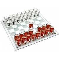 Подарочный набор «Пьяные шахматы» рюмки :086 М: