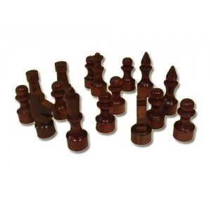 Фигуры шахматные (лакированные, деревянные): 2,5
