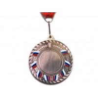 Медаль спортивная с лентой 3 место (без жетона) d - 6 см :Т6-3