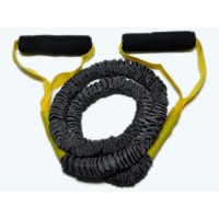 Эспандер латексная трубка с ручками в тканевой оплетке 6LB :(WX-44):