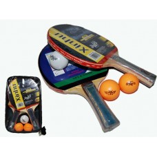 Набор для настольного тенниса (2 ракетки, 3 шарика): 608