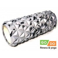 Валик ролл для фитнеса GO DO ZS10-33-KM-grey