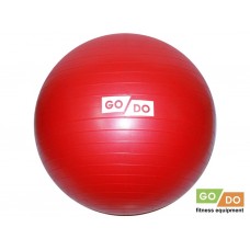 Мяч для фитнеса матовый d - 65 см GO DO :FB-65  (Синий)