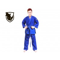 Кимоно дзюдо RHINO. Цвет синий. Размер 28-30. Рост 105.