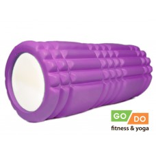 Валик (ролл) для фитнеса GO DO SX3-33-purple+