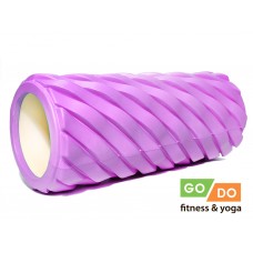 Валик (ролл) для фитнеса GO DO XW7-33-purple